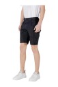 zwarte-katoenmix-rits-shorts