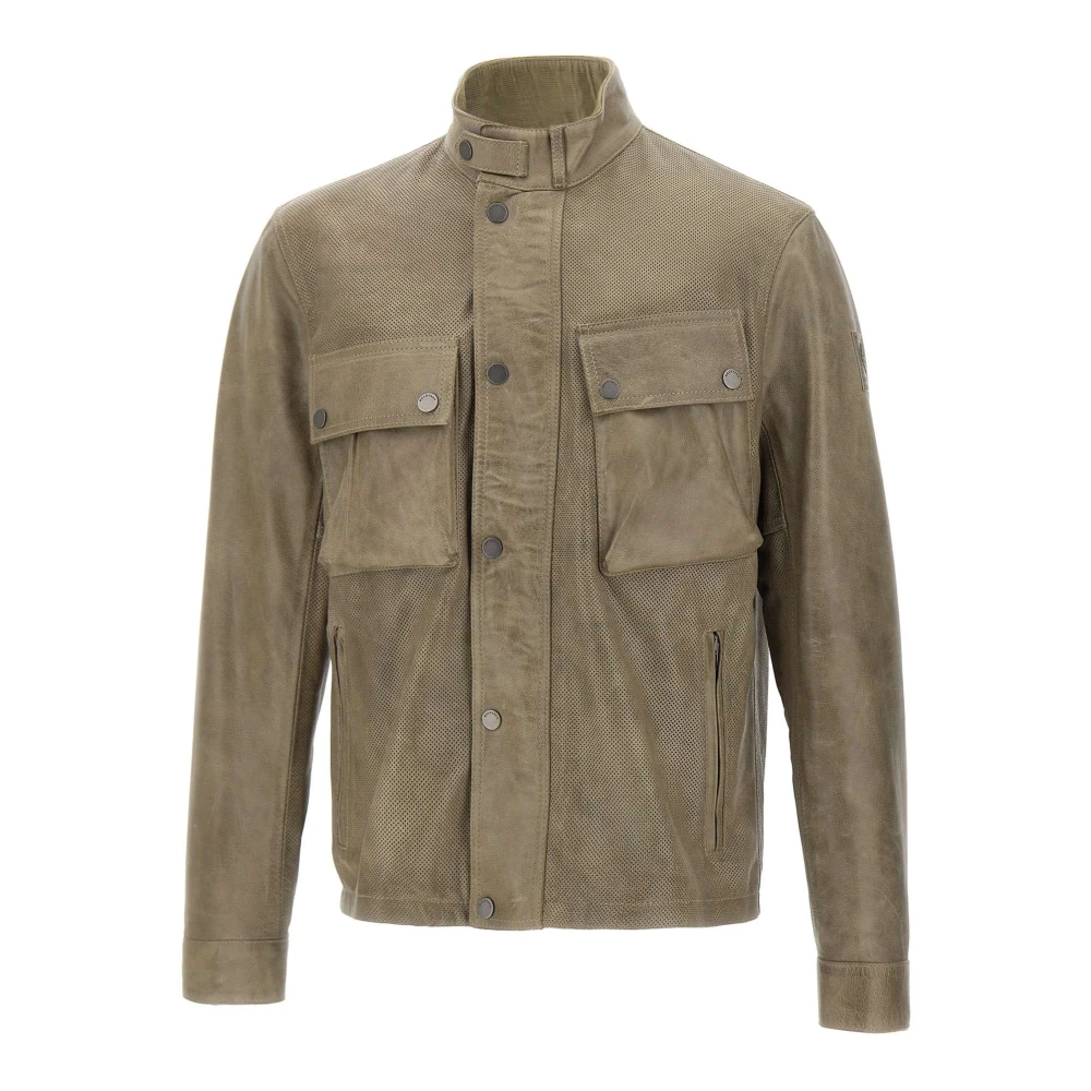 Belstaff Men's Brown Light Jackets, L, Racemaster Air Jacket