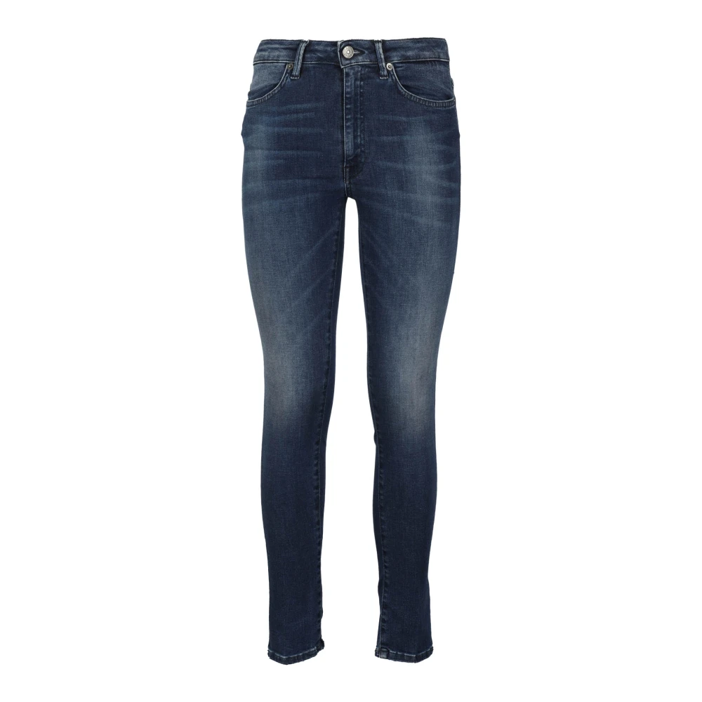 Dondup Stijlvolle Iris Jeans voor vrouwen Blue Dames