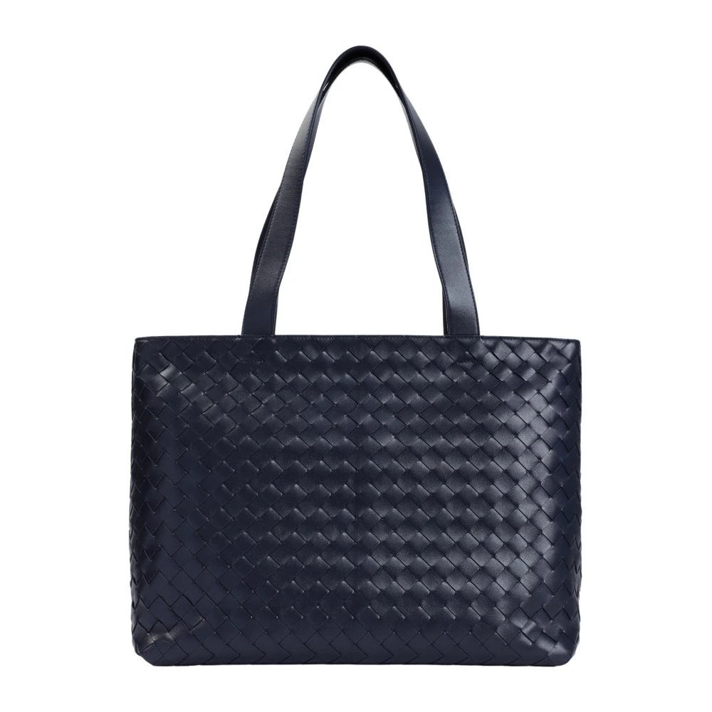 Bottega Veneta Intrecciato Tote Tas Black Heren