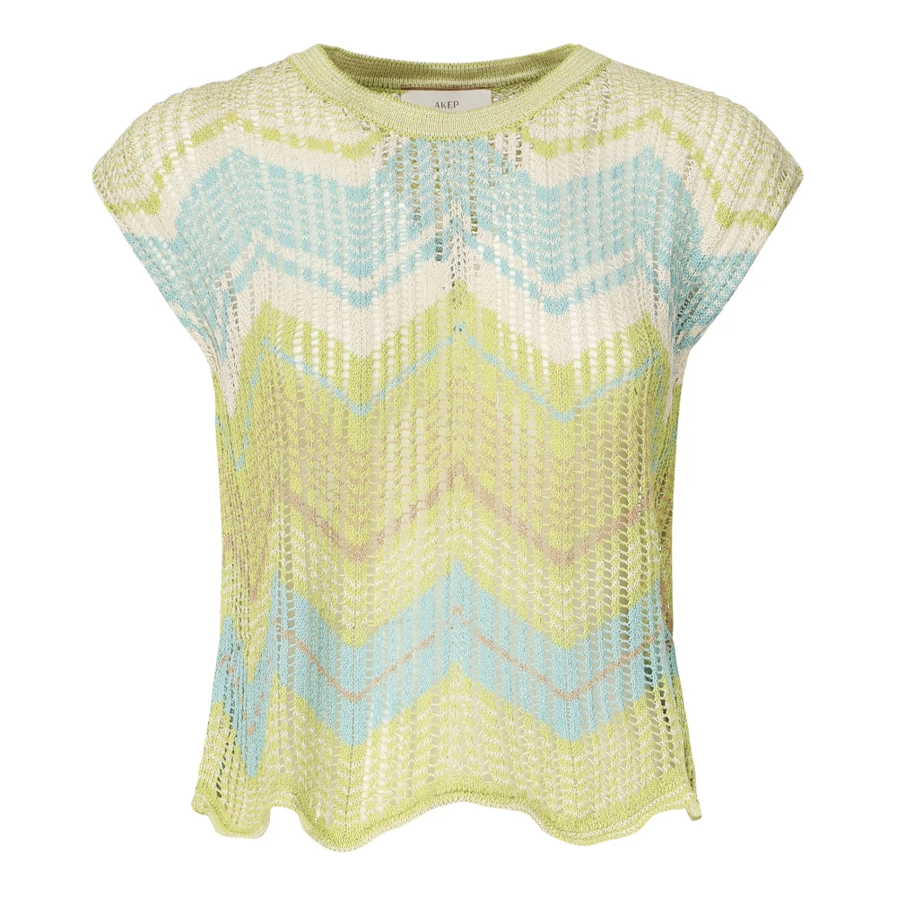 Knitwear > Round-neck Knitwear - - Akep - Modalova