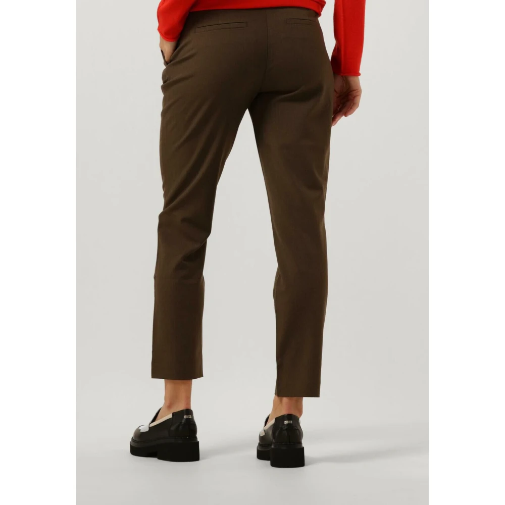 Fiveunits Bruine Crop Broek Kylie Brown Dames