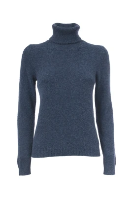 Slim Fit Högkrage Tröja