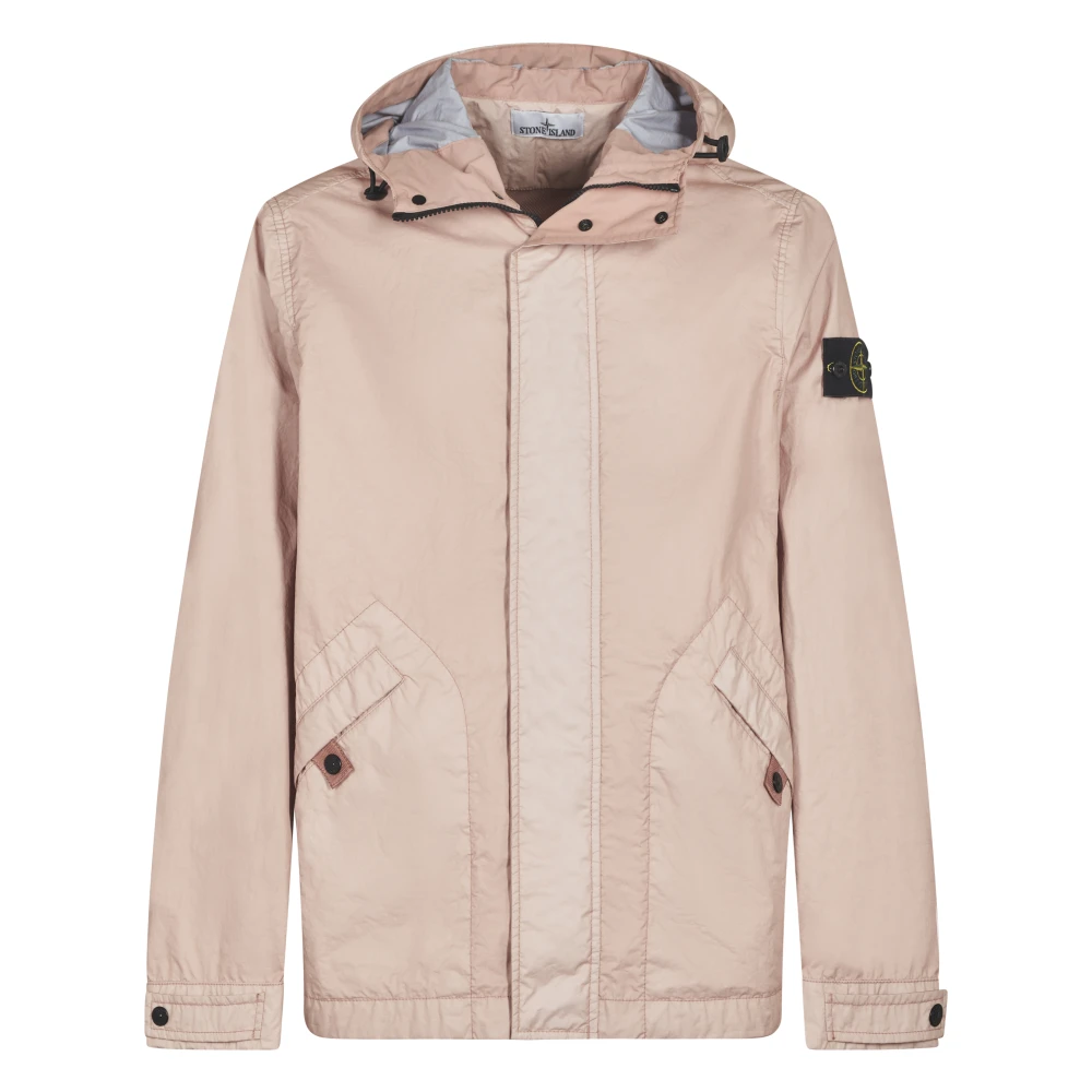 Stone Island Roze Jassen voor een Stijlvolle Look Pink Heren