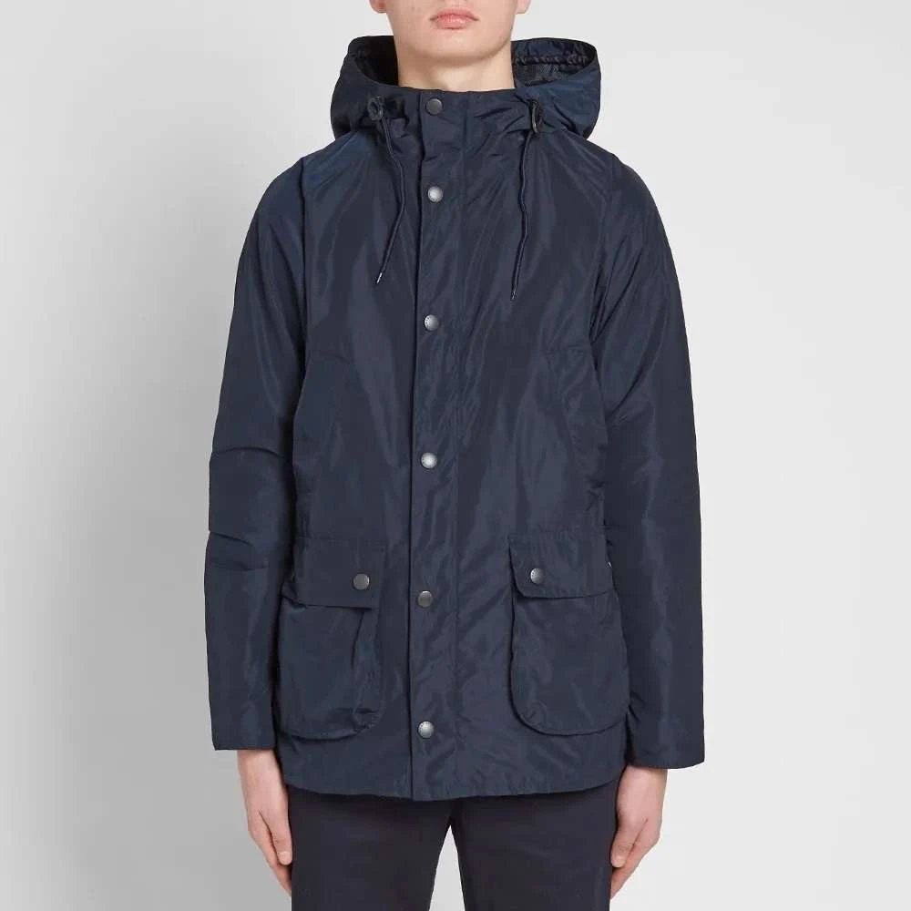 Barbour Lichtgewicht Hooded Bedale Japan Collection Jas Blue Heren