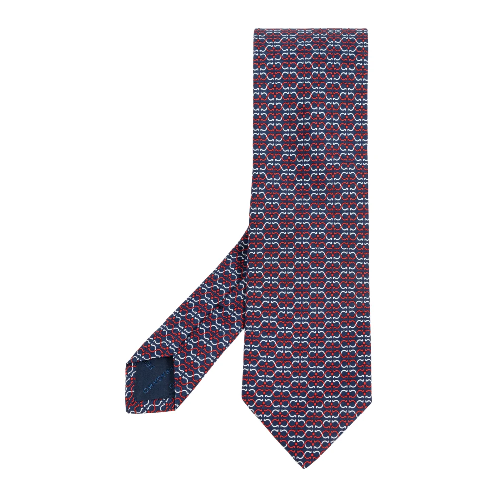 Salvatore Ferragamo Zijden stropdas Multicolor Heren