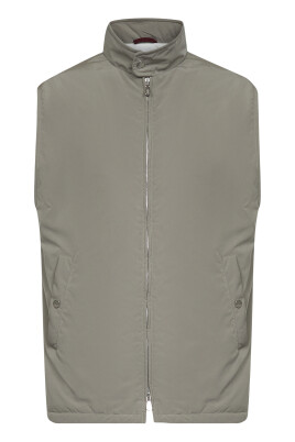 manteau-sans-manches-gris-avec-fermeture-eclair