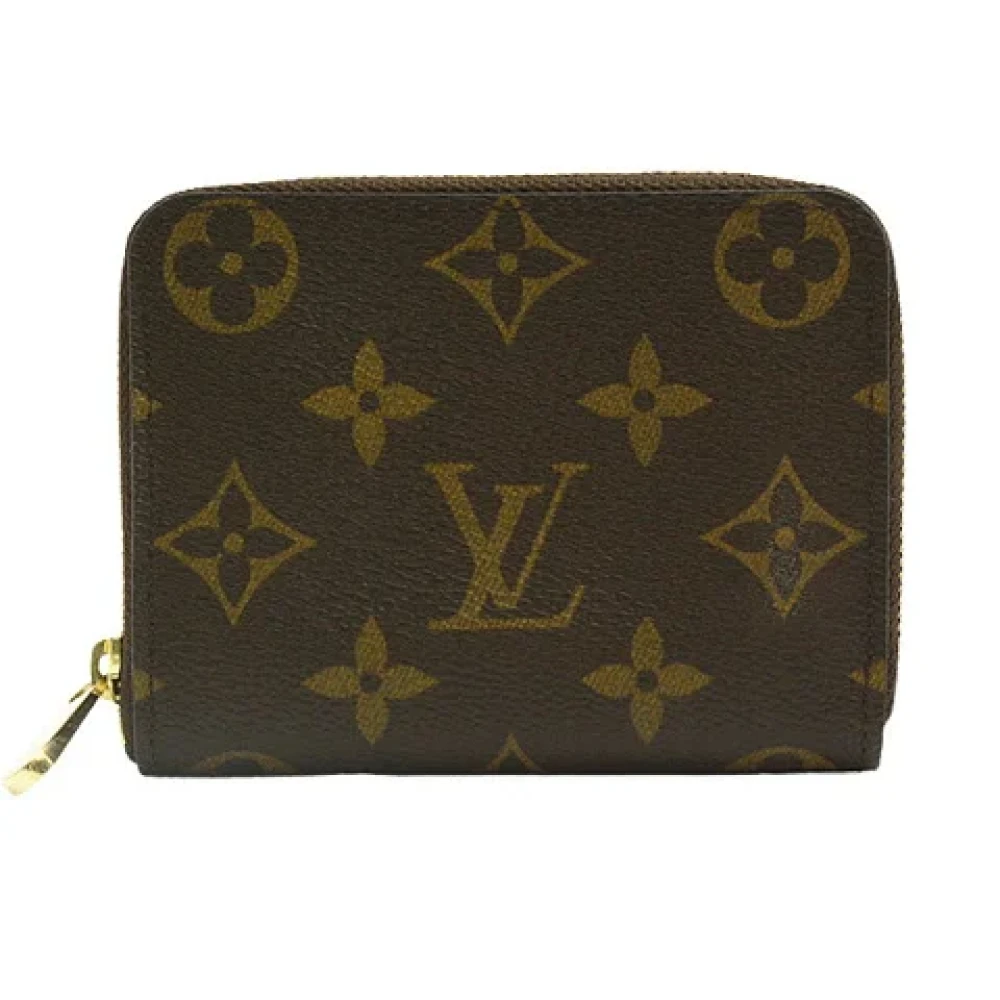 Louis Vuitton Vintage Pre-owned Canvas wallets Brown Heren