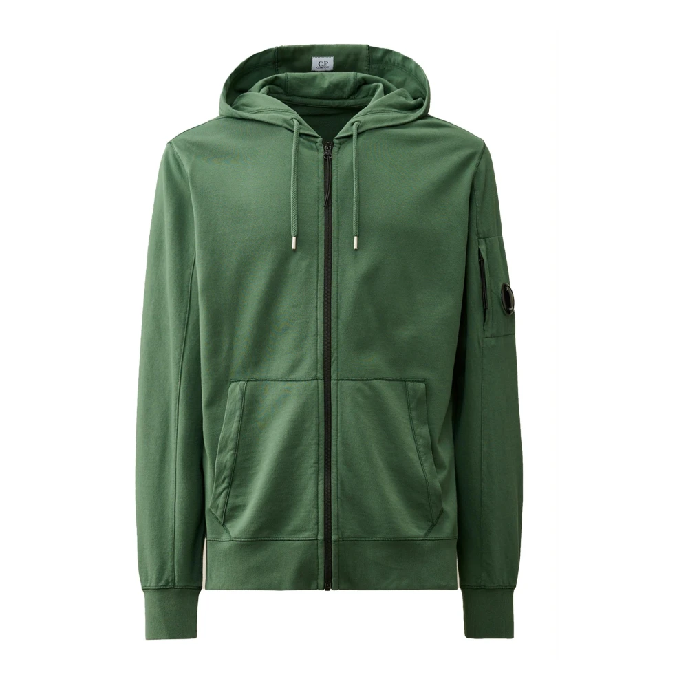 C.P. Company hoodie met rits Green Heren