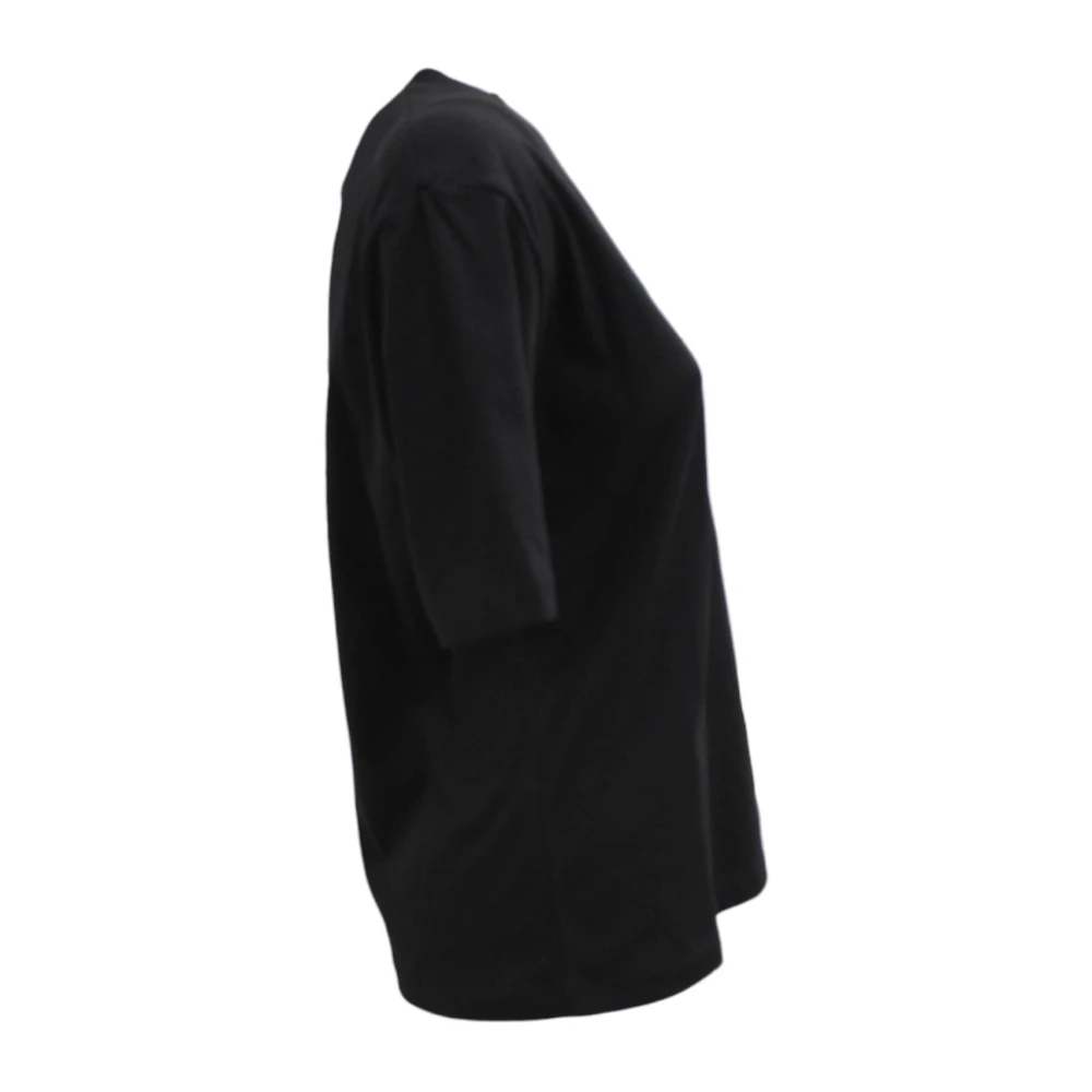 Gaëlle Paris Korte Mouw T-shirt Black Dames