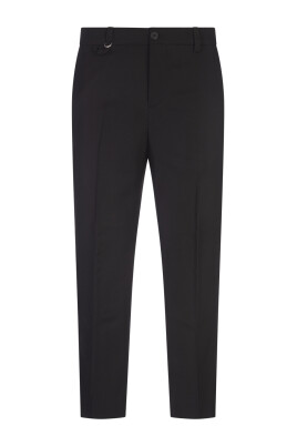 pantalon-en-laine-noire