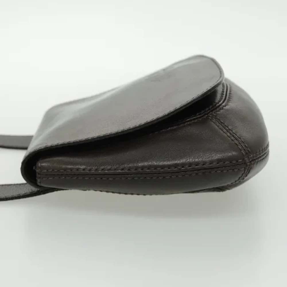 Bally Pre-owned Leather shoulder-bags Black Dames