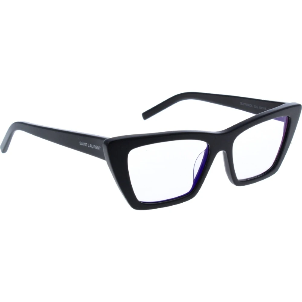 Saint Laurent Stylish Prescription Glasses for Women Black Dames