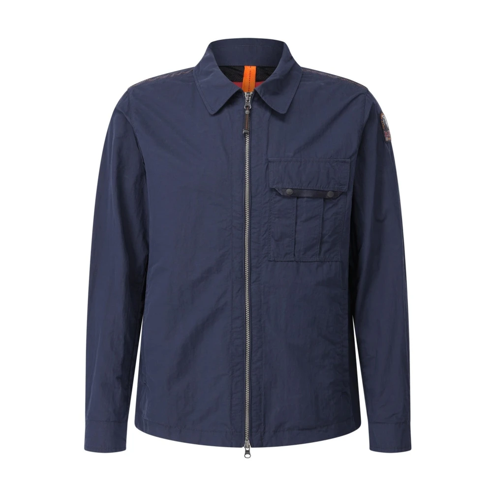 Parajumpers Rayner Overshirt Jacka Blue, Herr