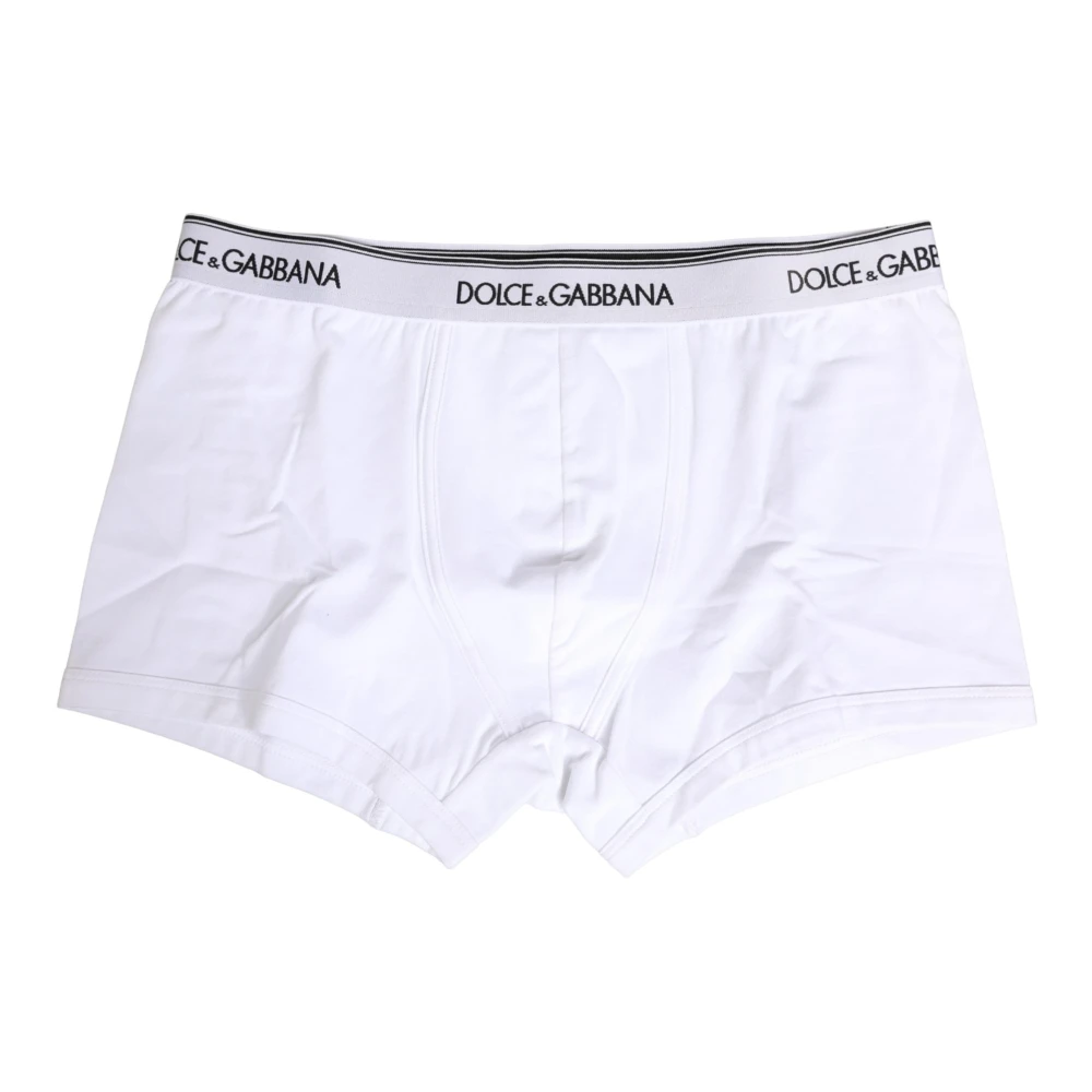 Dolce & Gabbana Men's White Regular Boxer - Underpants - S - Underwear