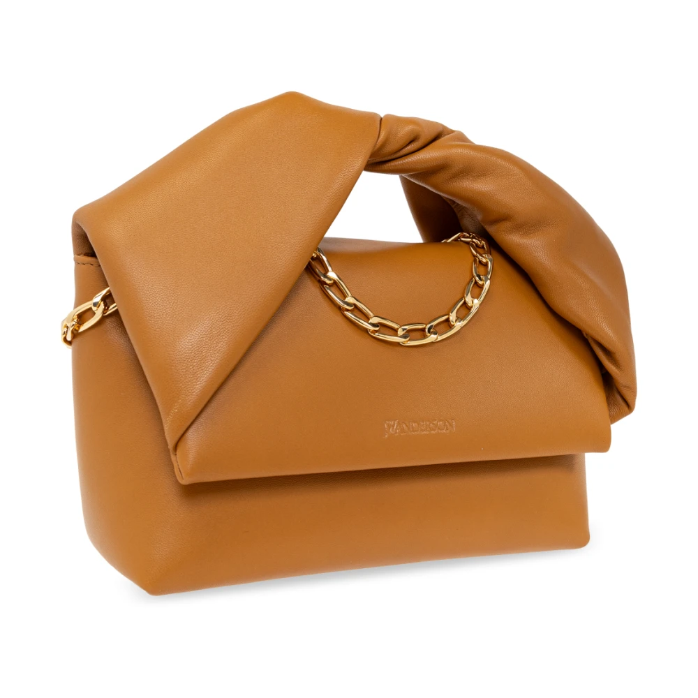 JW Anderson Handtas 'Midi Twister' Brown Dames