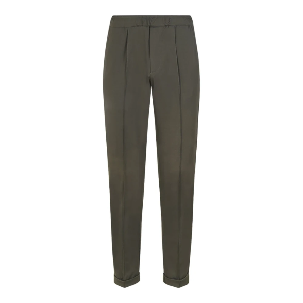 Pmds Technische Donkergroene Slip-On Broek Green Heren