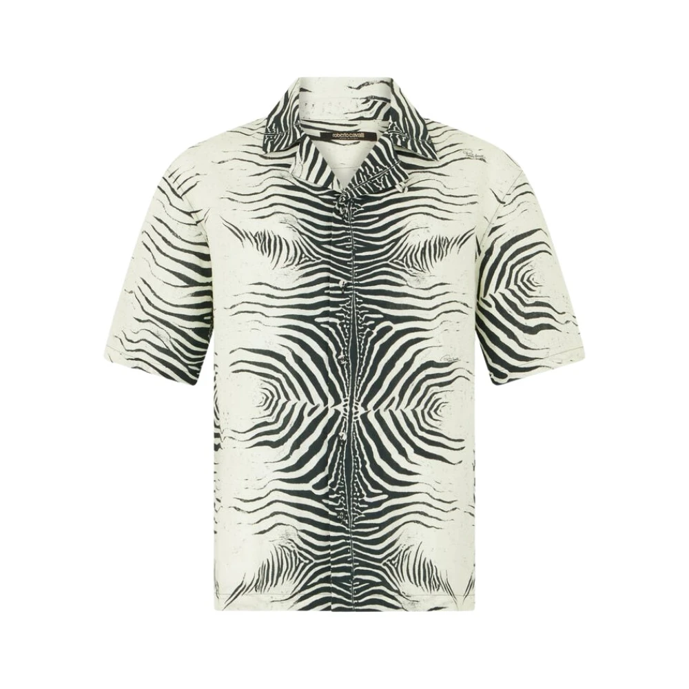 Shirts > Short Sleeve Shirts - - Roberto Cavalli - Modalova