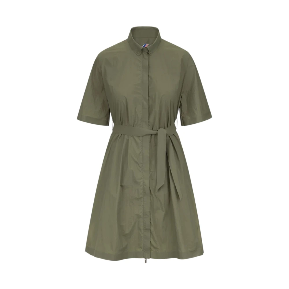 K-Way Donna Verde Abiti, M, New,