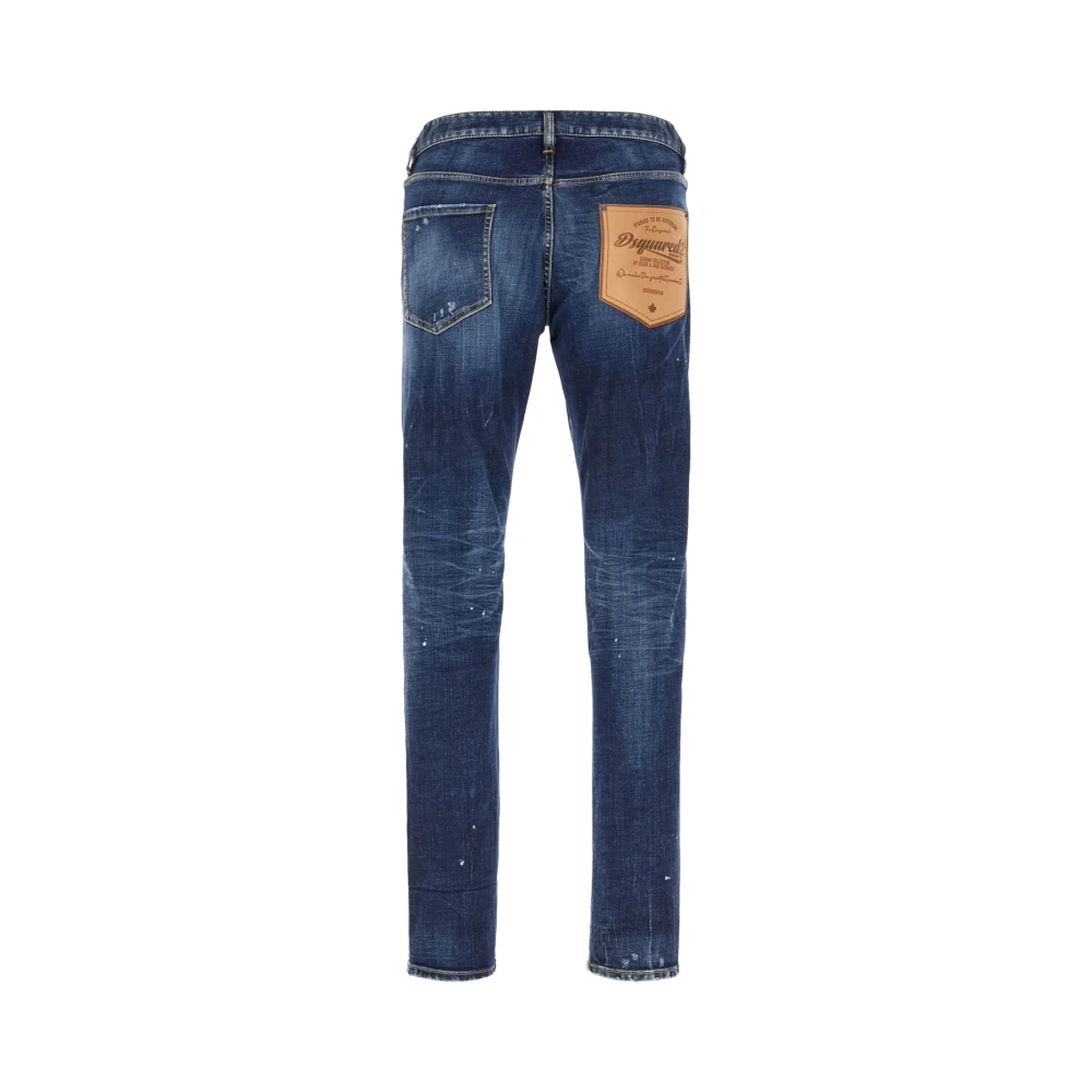 Dsquared2 Klassieke Denim Jeans voor dagelijks gebruik Blue Heren