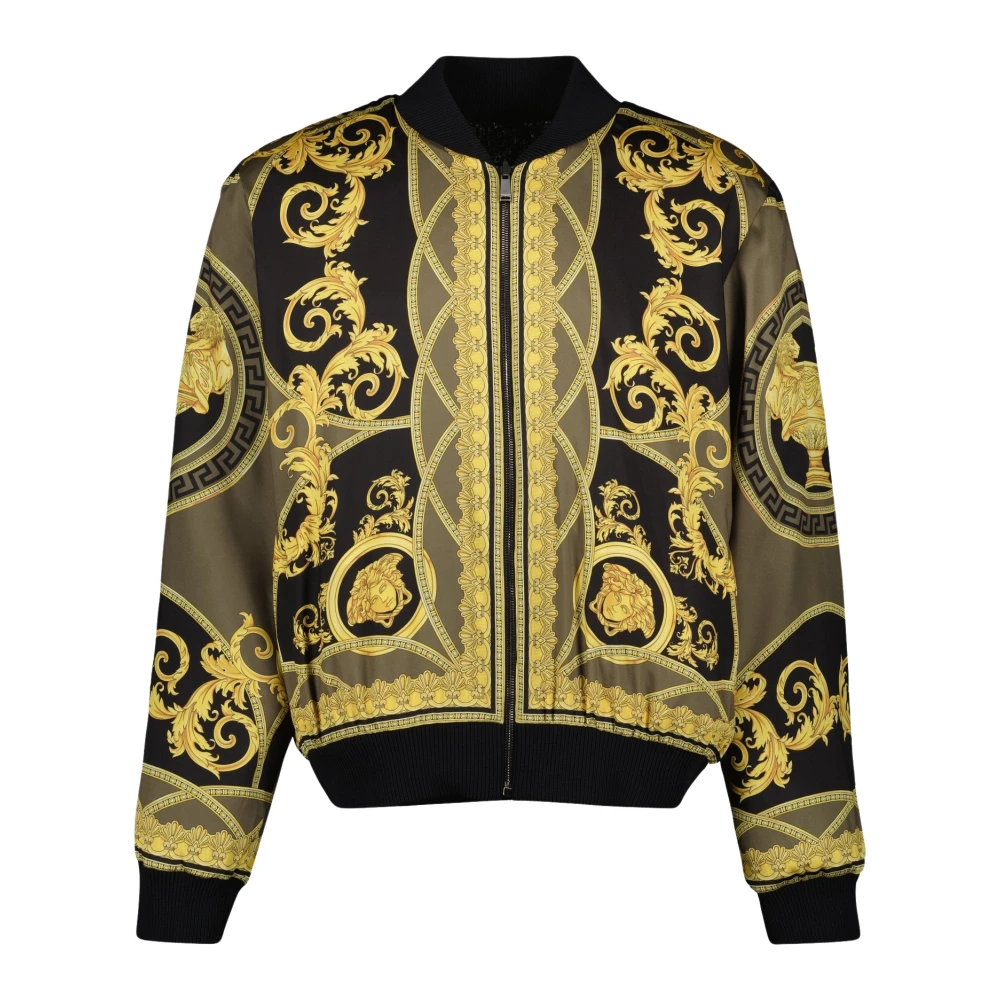 Versace Reversible Barocco Bomber Jack Multicolor Heren