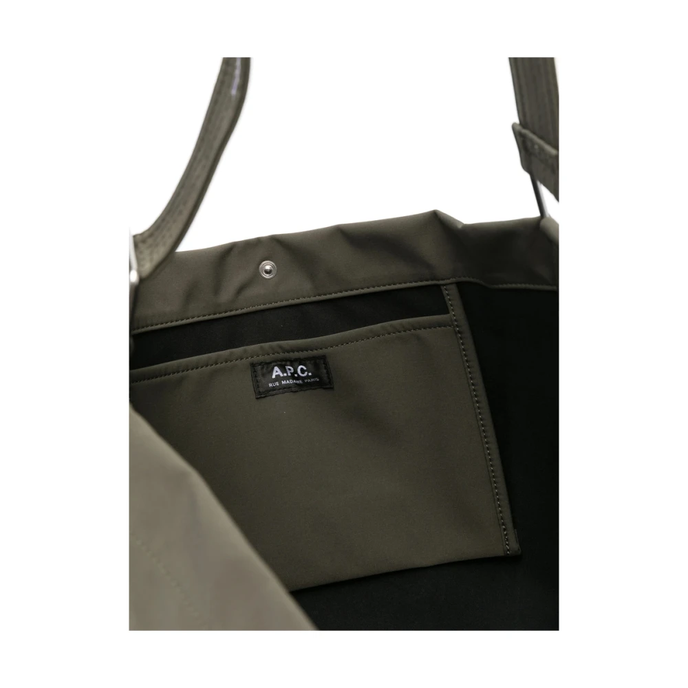 A.p.c. Khaki Bum Bag met Verstelbare Band Green Heren