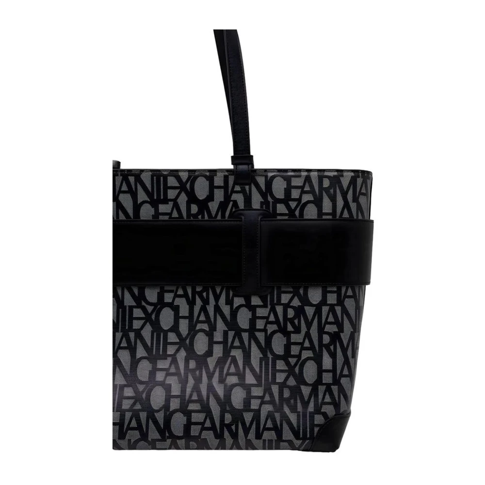 Armani Exchange Polyurethane Handtas Black Dames