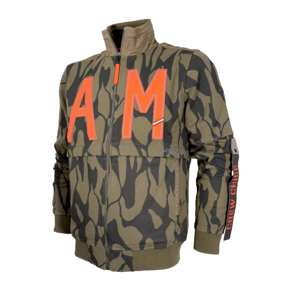 aeronautica militare Militair Groene Flying Team Sweatshirt Green Heren