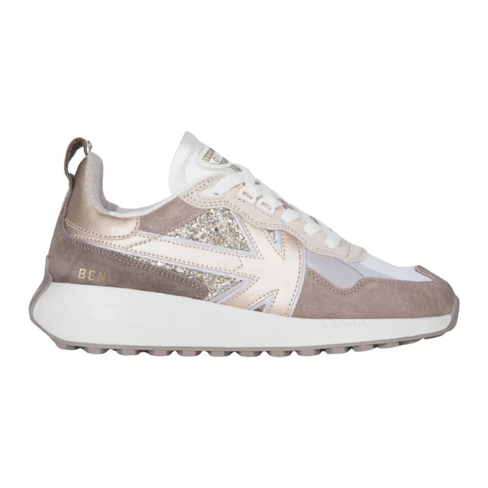 Kaotiko Glam Champagne Sneakers voor vrouwen Dames Schoenen Veelkleurig Multicolor