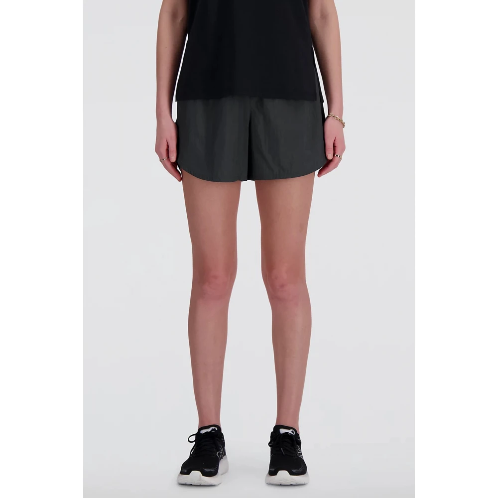 New Balance Verschoven Korte Broek Gray Dames