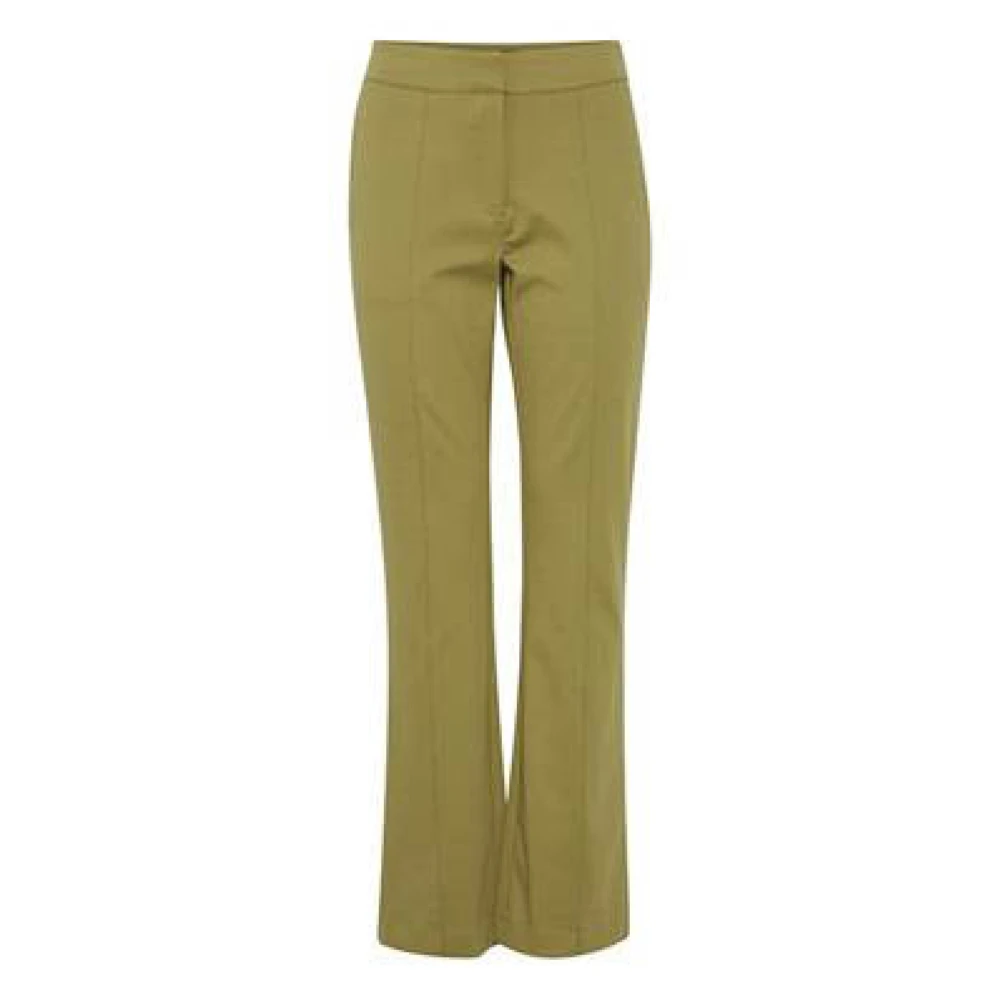 Ichi Mayfly Broek | Groen Freewear Green Dames