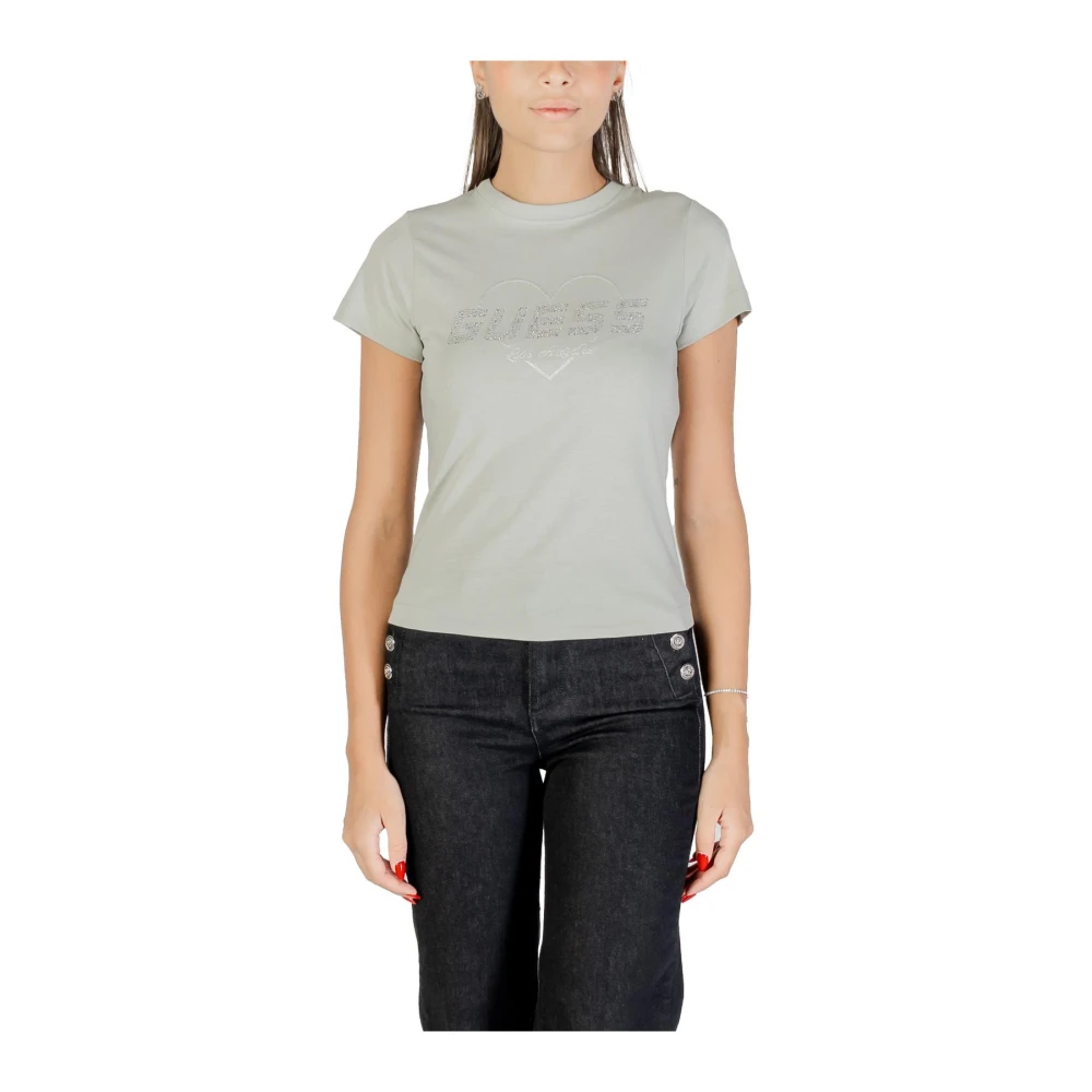 Guess - Tops > T-Shirts - Green - Guess - Modalova