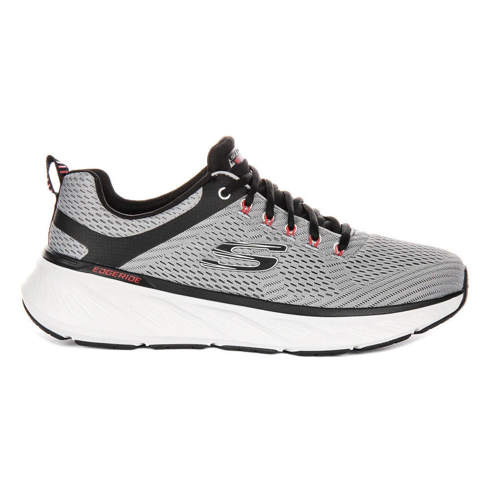 Skechers Men's Gray Eco Shock-Absorb Trainers For - Sneakers - 10 Uk - Shoes