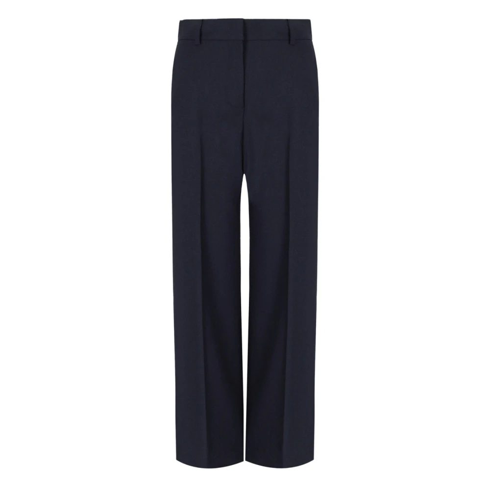Weekend Max Mara Women's Blue Visivo Trousers - Wide Trousers - L - Trousers