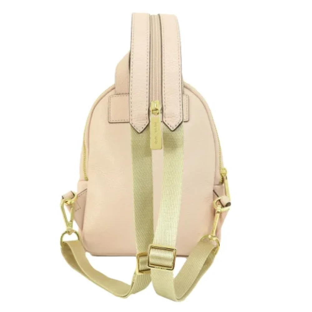 Michael Kors Pre-owned Leather backpacks Pink Dames