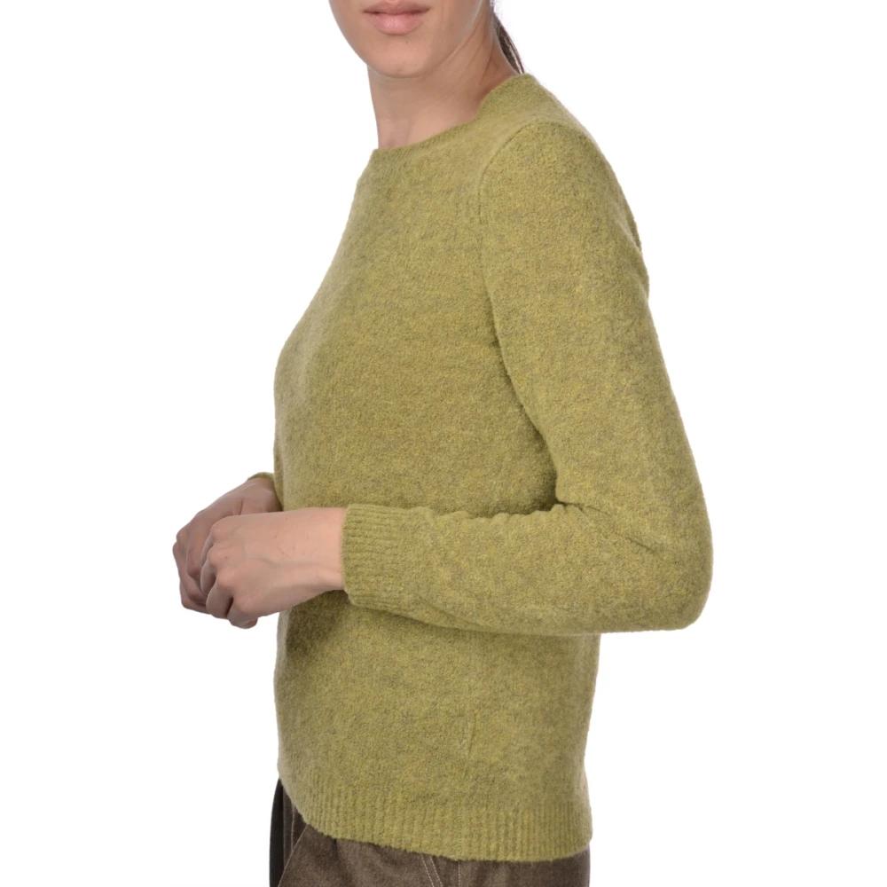 Gran Sasso Groene Bouclè Trui Green Dames