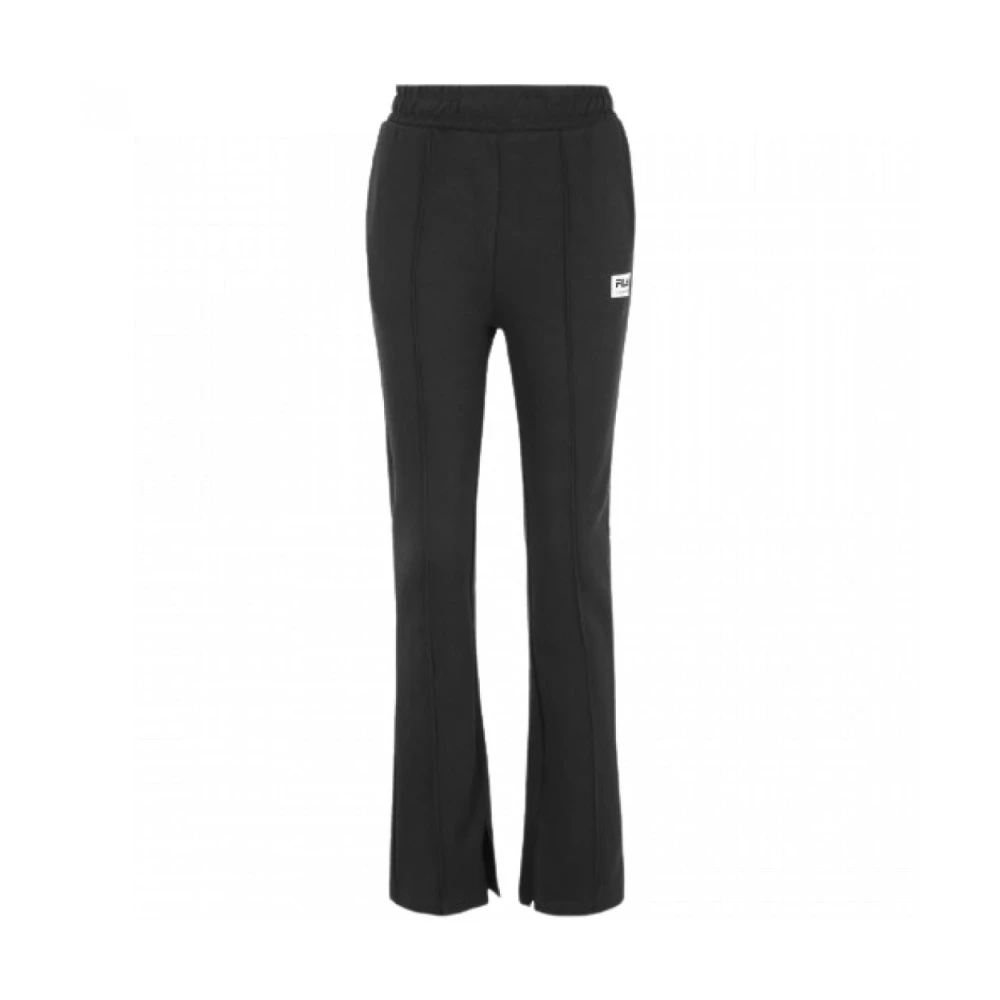 Fila Polyester broek met katoenmix Black Dames