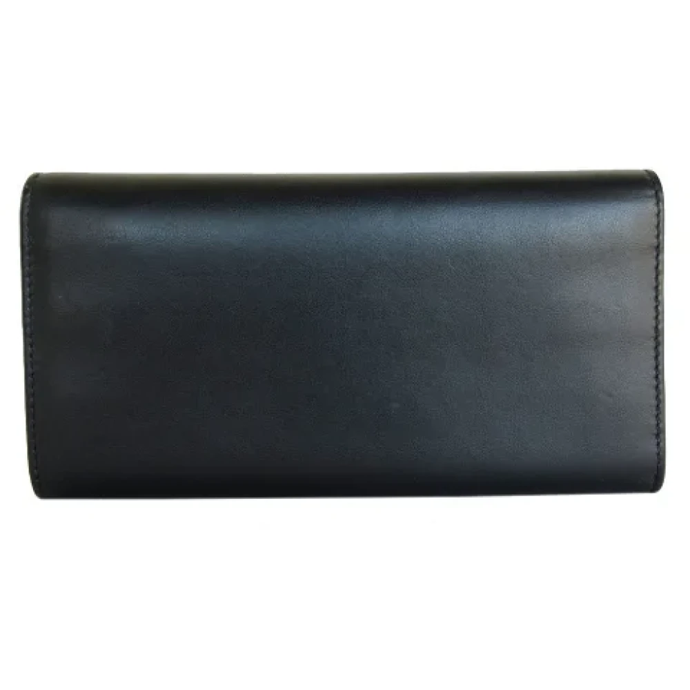 Salvatore Ferragamo Pre-owned Leather wallets Black Dames
