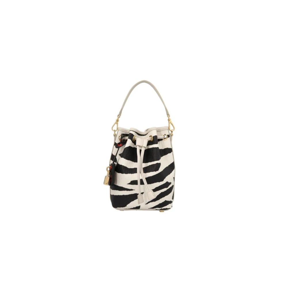 Mcm Black Shoulder Bags - Female - Bucket Bags - One Size - Bags