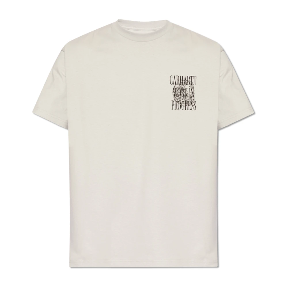 Carhartt Wip T-shirt med logotyp Gray, Herr