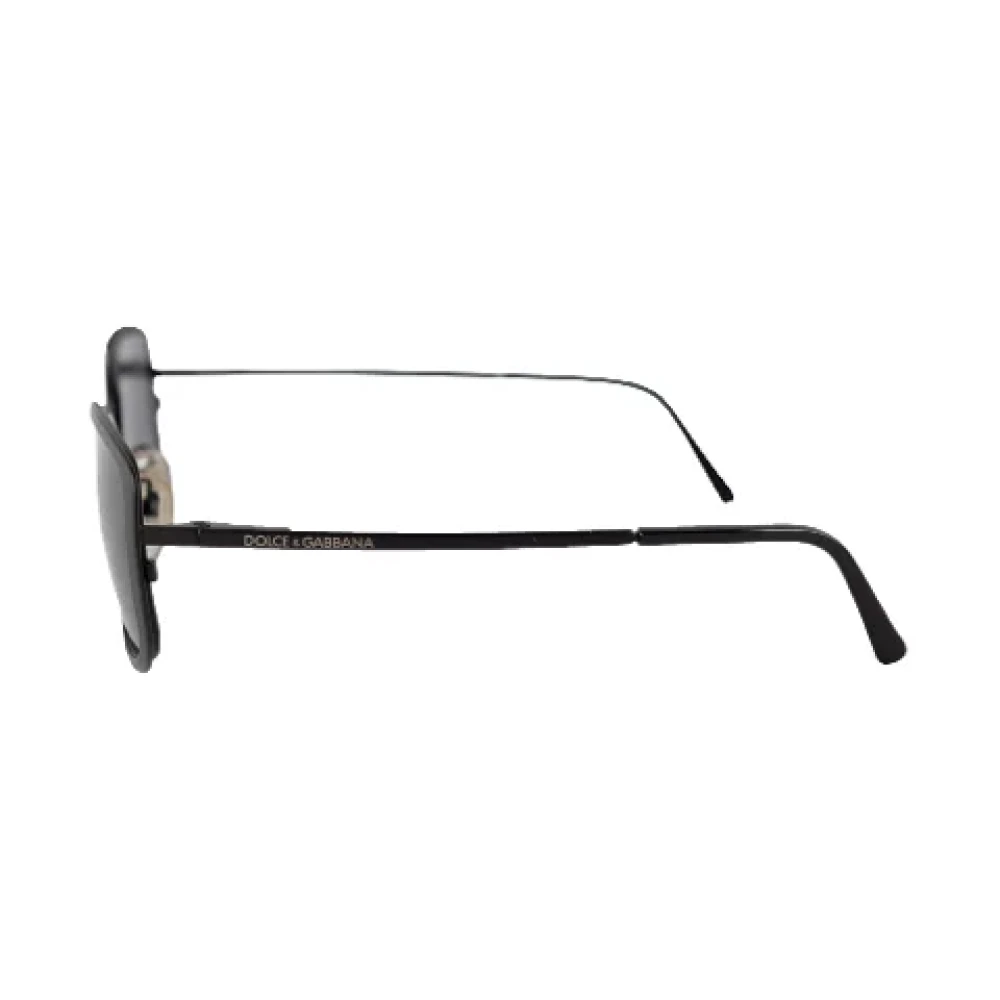 Dolce & Gabbana Pre-owned Fabric sunglasses Black Dames