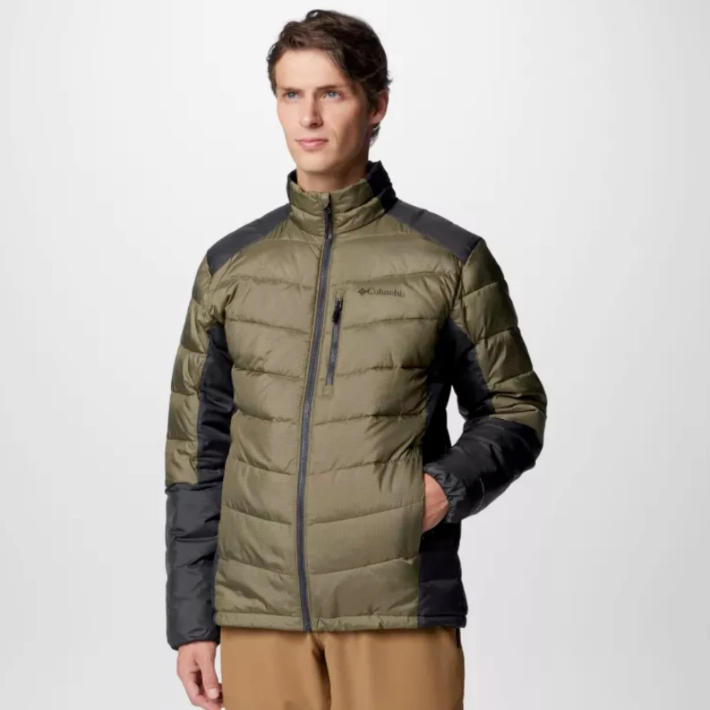 Columbia Groene Reflecterende Geïsoleerde Jas Green Heren