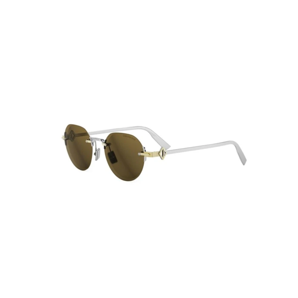Dior Gray Diamond Sunglasses For Stylish Outfits - Unisex - Sunglasses - One Size - Accessories