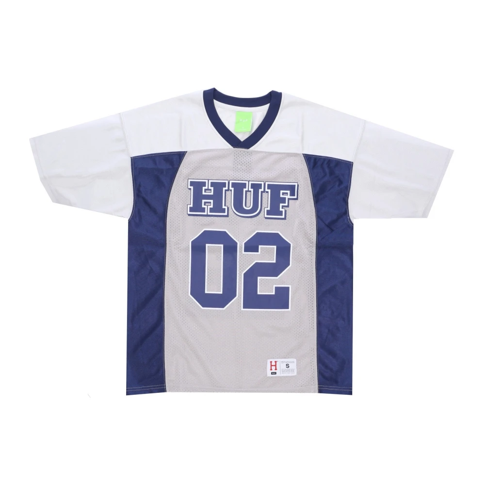 HUF Jubileum Voetbalshirt Zilver Multicolor Heren