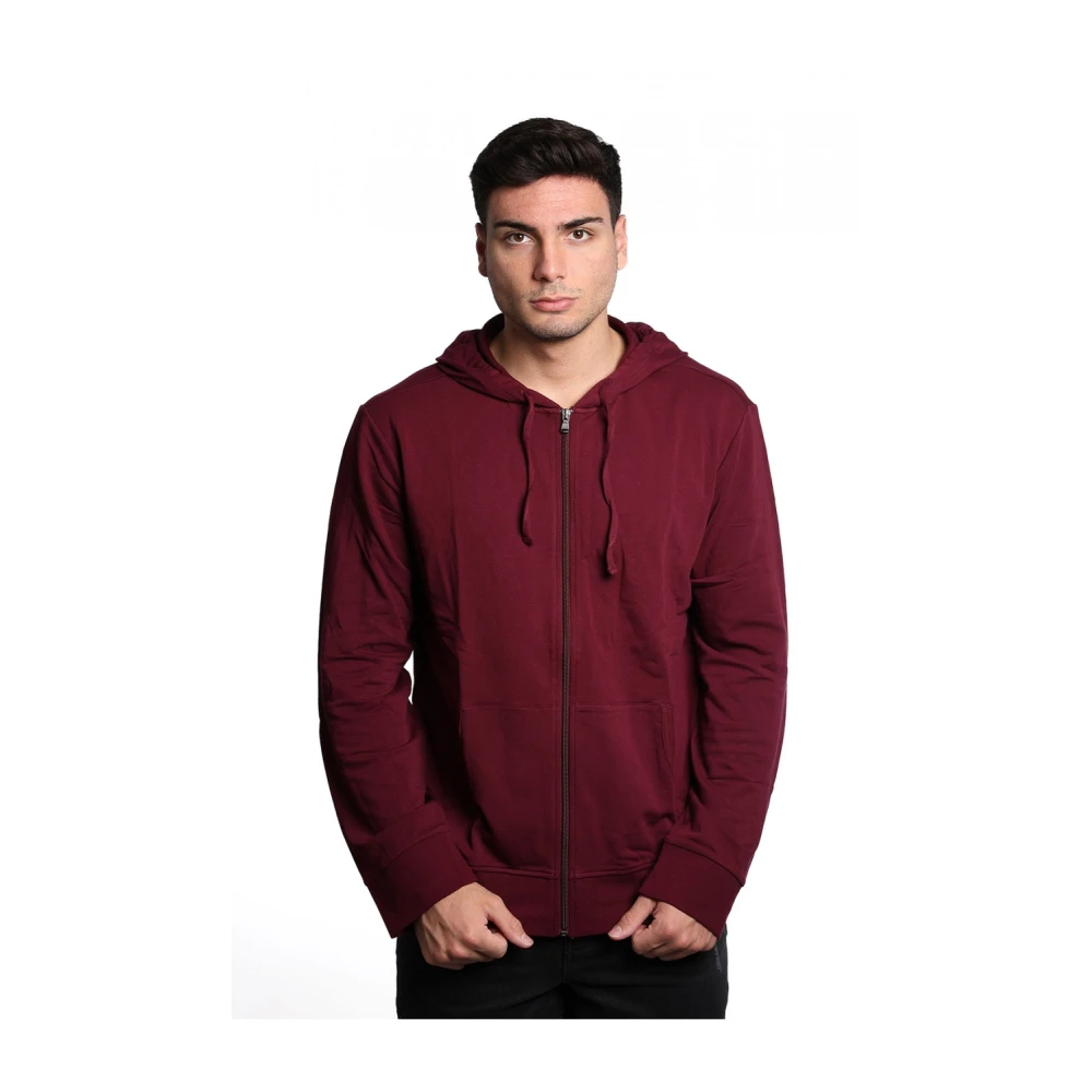 Polo Ralph Lauren Bordeaux Hoodie met rits Red Heren