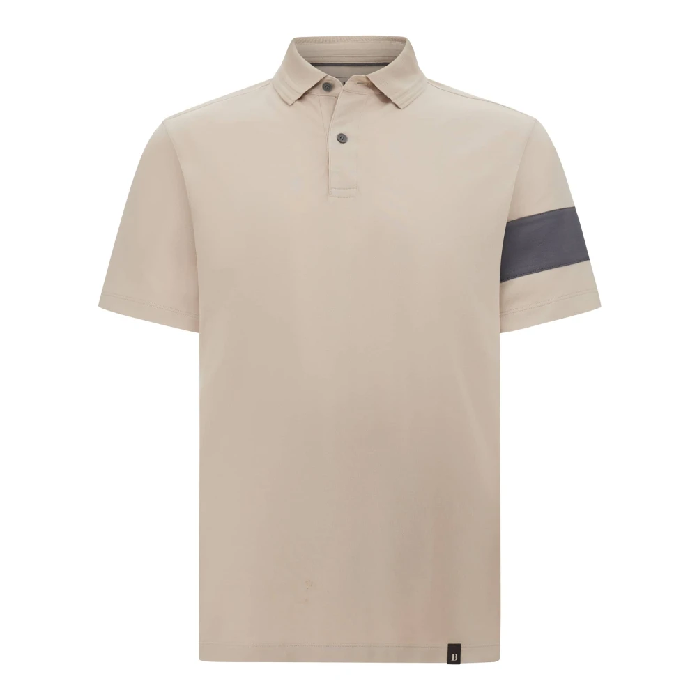 Boggi Milano Homme Beige Tops, Taille: 2XL Polo Piqué Haute Performance