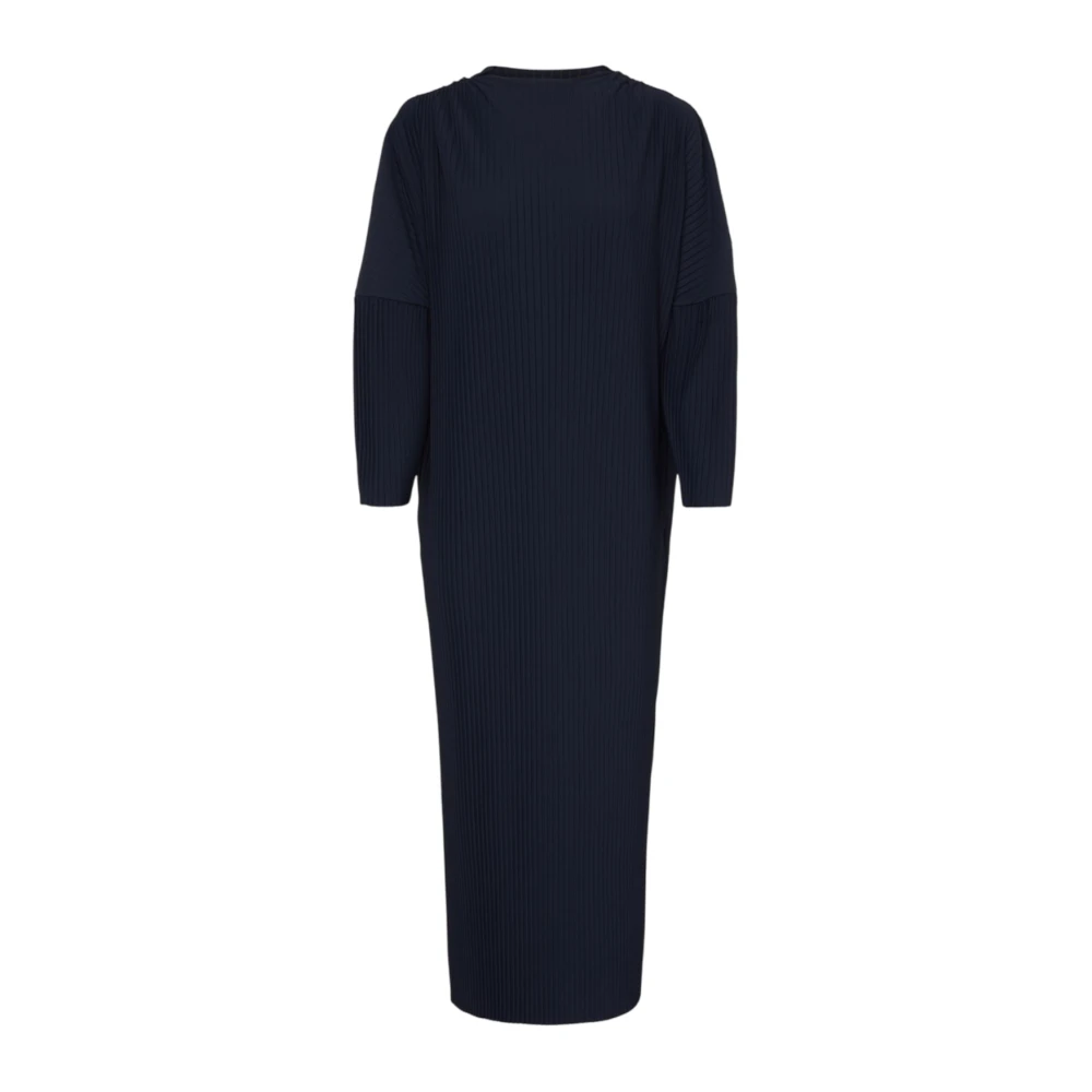 Max Mara Blauwe Faraone Jurk Blue Dames