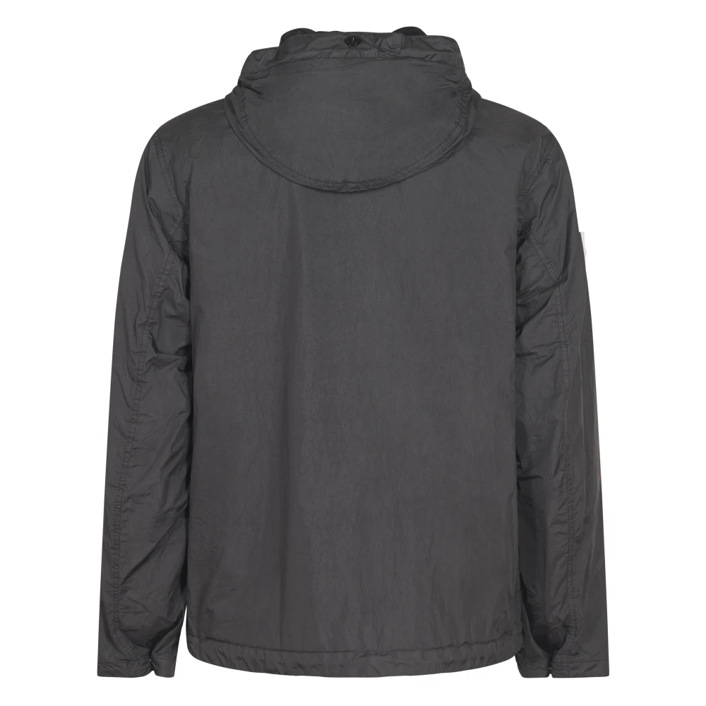 Stone Island Stijlvolle Jassen voor Buitensport Black Heren