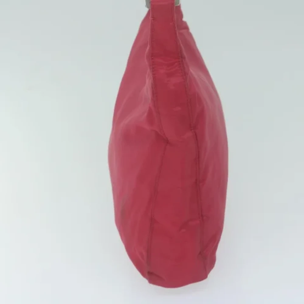Prada Vintage Pre-owned Nylon prada-bags Pink Dames