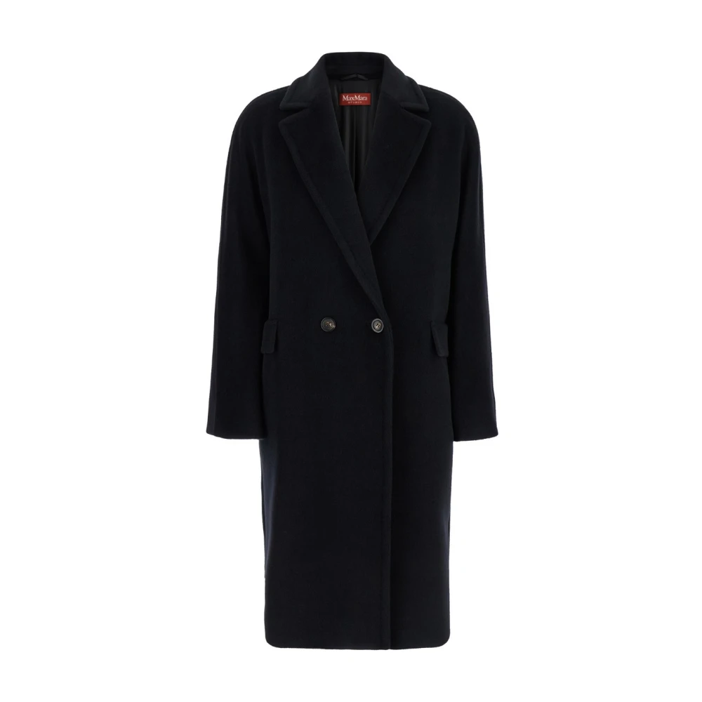 Coats > Double-Breasted Coats - - Max Mara Studio - Modalova